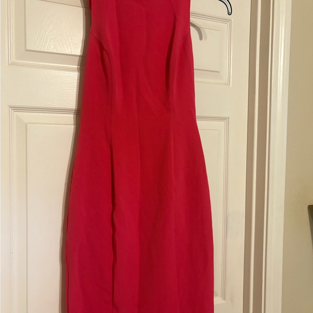 1901 Strapless Pink Dress